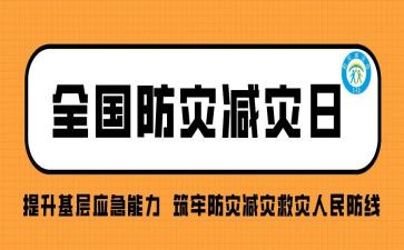 防灾活动总结报告7篇