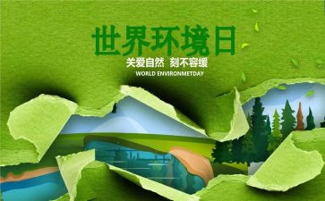 工环境日活动方案5篇