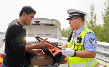 交警的作文参考6篇