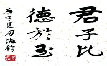 《君子之道》读后感5篇