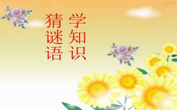 元宵节猜谜语活动方案5篇