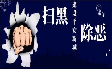 扫黑办2023工作计划5篇