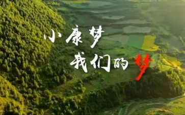 小康社会心得体会5篇