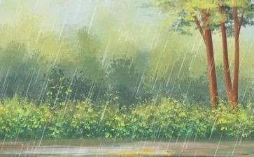 雨中的校园作文6篇