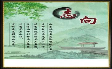关于有志向的作文8篇