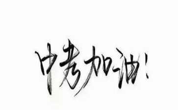 励志中考演讲稿5篇